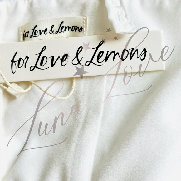 FOR LOVE & LEMONS June Maxi Dress NWT - Picture 13 of 14